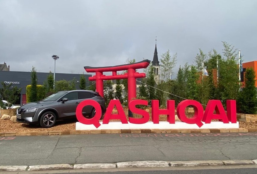 Arche Gonflable Japonaise -  Concession Nissan - Qashqaï